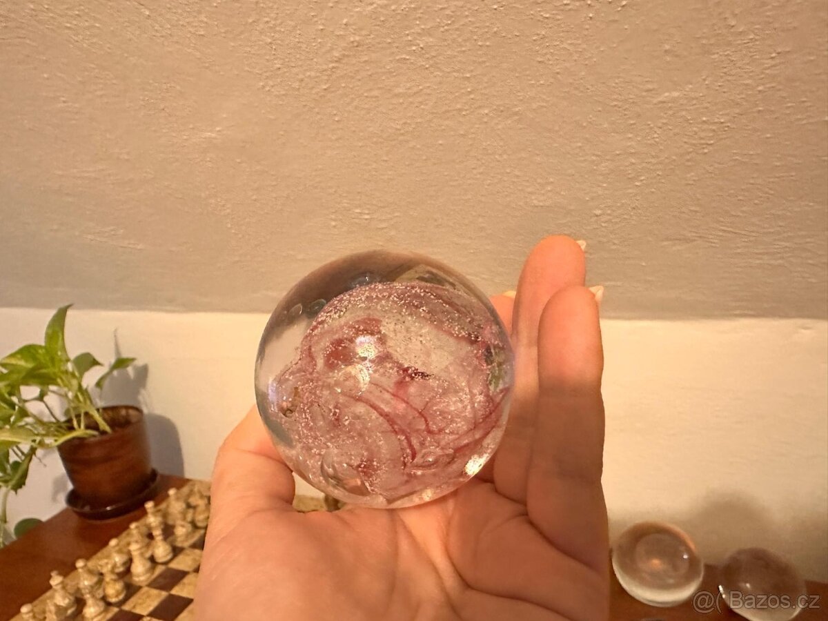 Prodám skleněná těžítka - 6