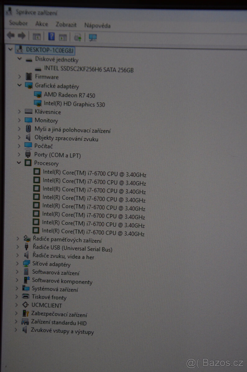 Dell Optiplex 7050 i7/16GB/SSD 256GB/Radeon R7 - 6