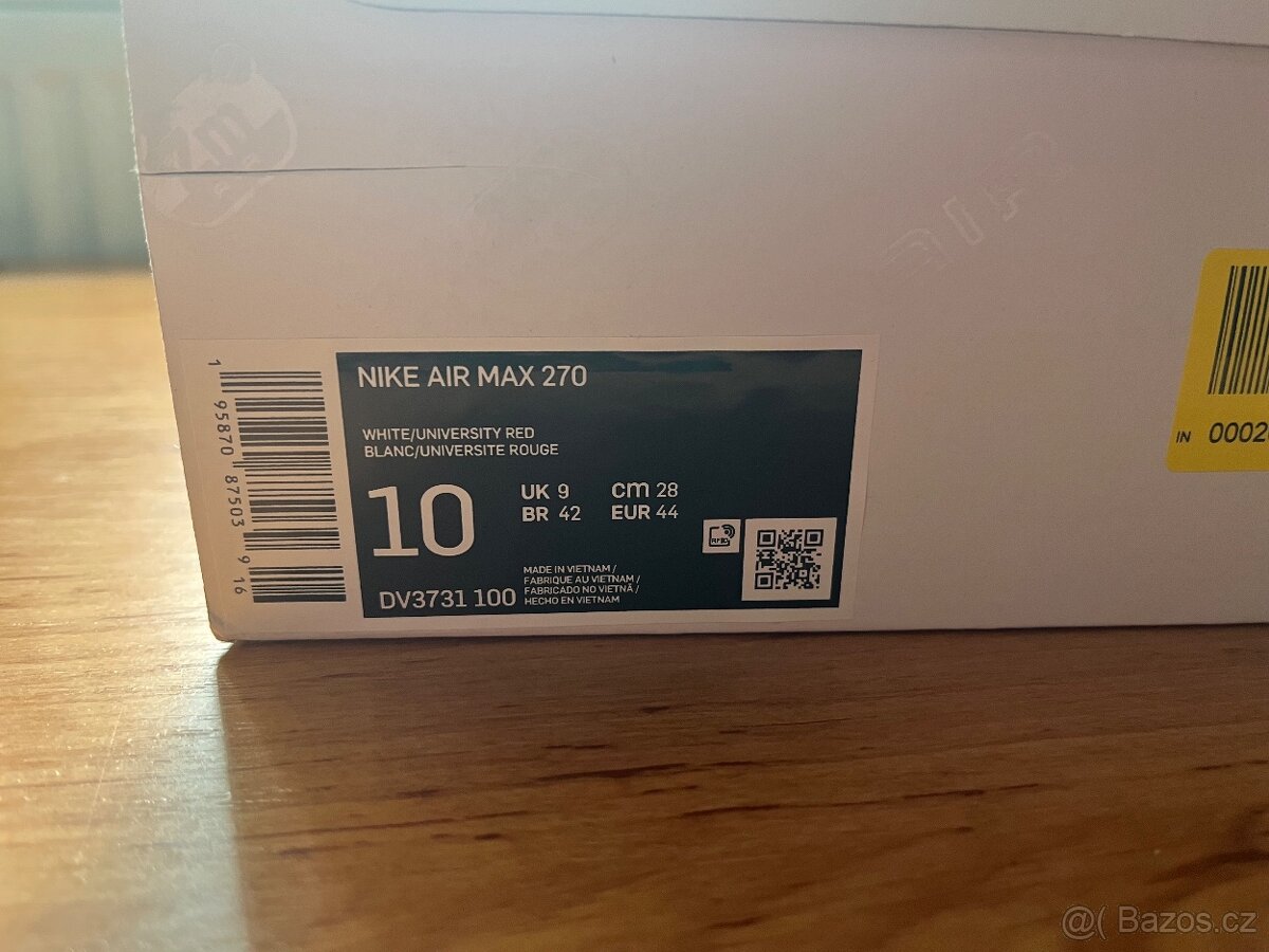 Nike Air Max 270 EU44/US10 pánské, prakticky nové - 6