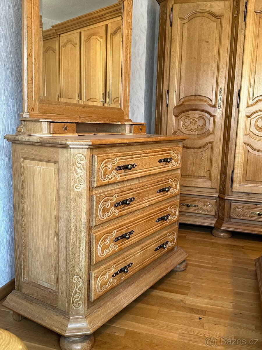 Dubová celomasivní ložnice, TOP zpracování - 6