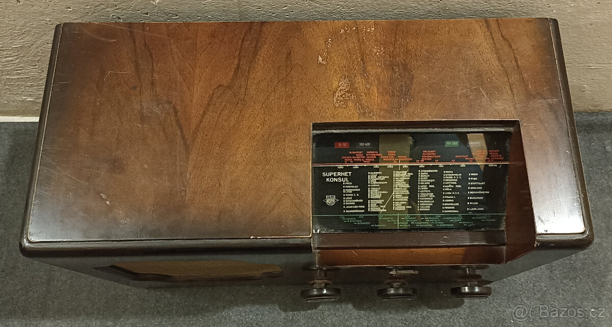 Staré rádio Empo Konsul - 6