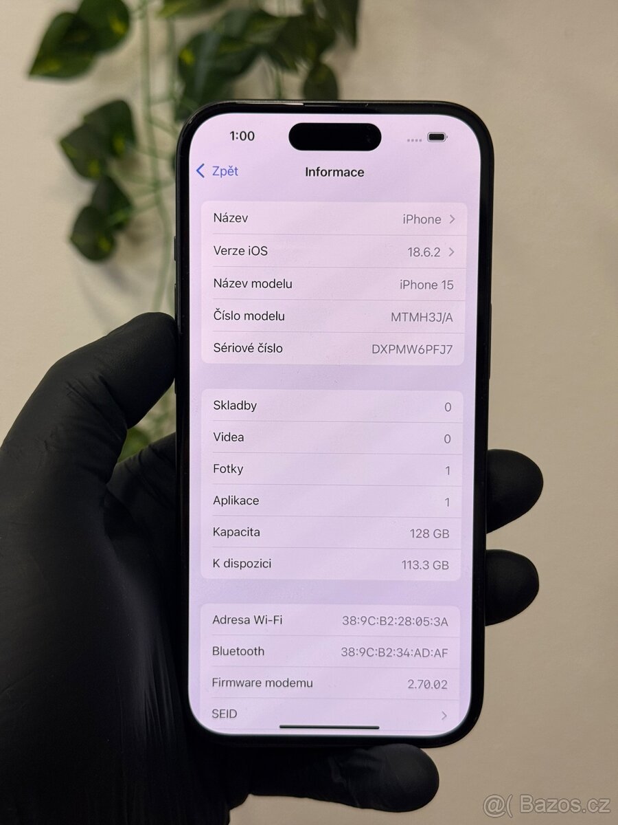 iPhone 15 128GB černý - 6