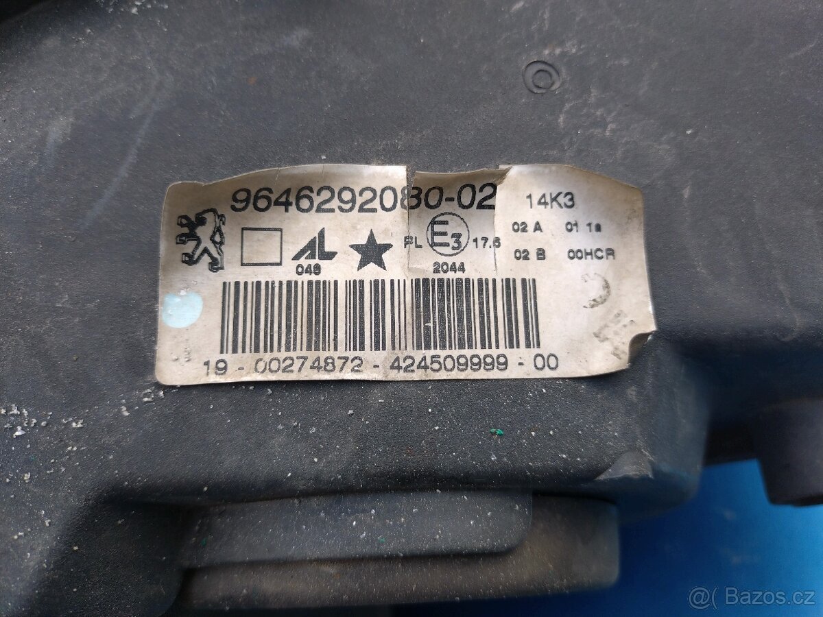 Peugeot 307 2000 - 2005 Hatchback - náhradní díly - 6