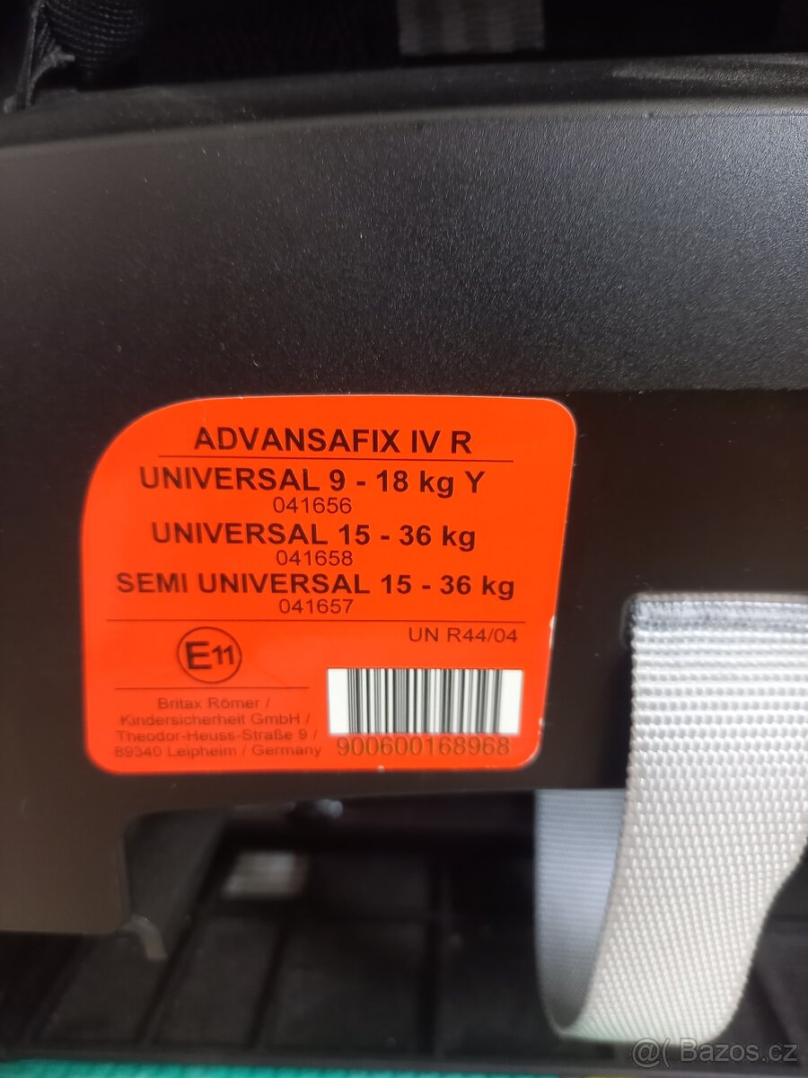 Britax ADVANSAFIX IV R - 6