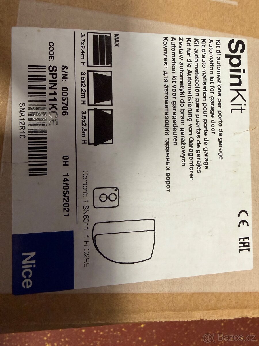 Pohon garážových vrat Nice Spinkit - 6