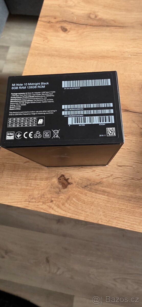 Prodám Xiaomi Mi Note 10 - 6