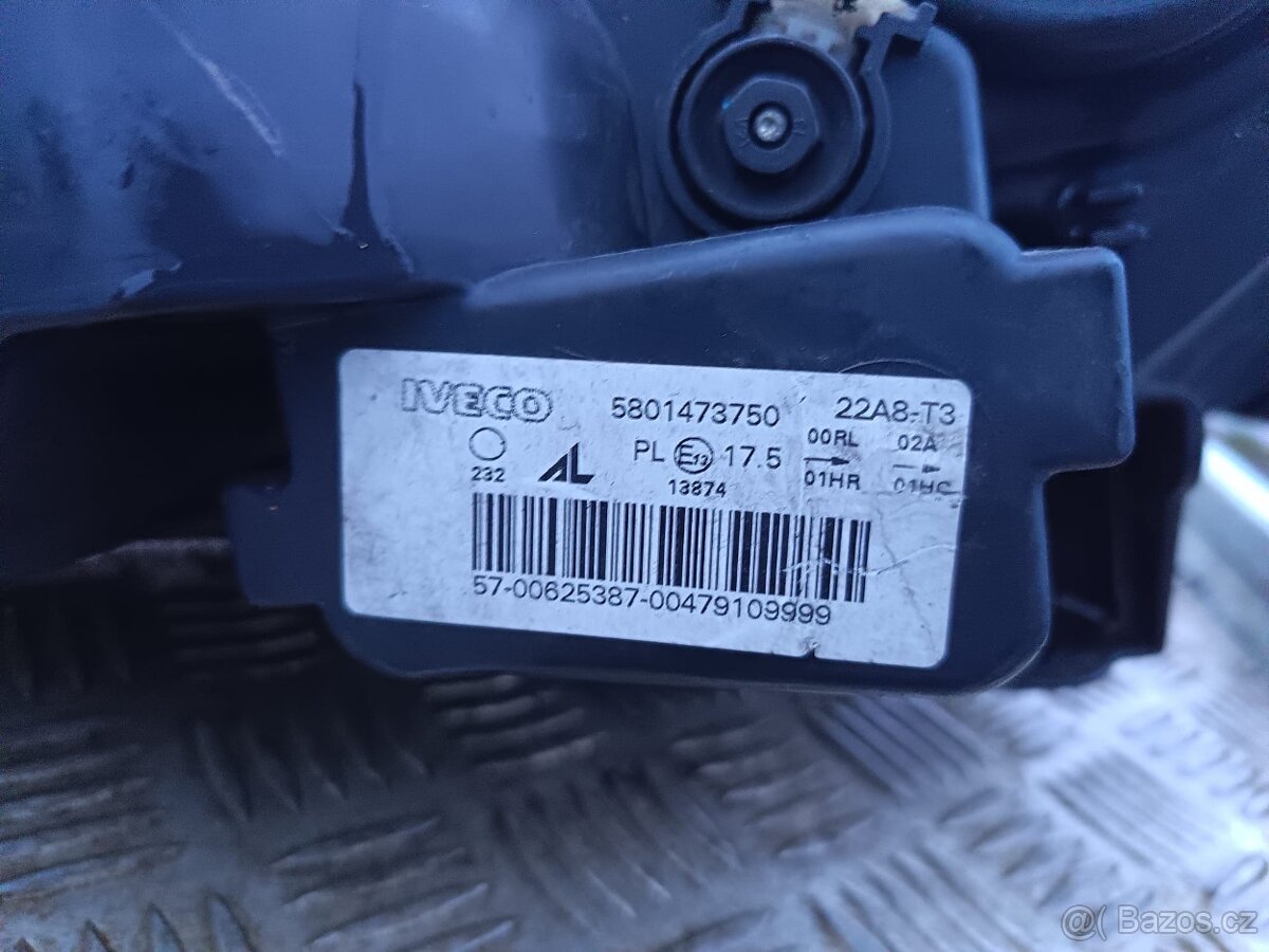 LP světlo Iveco Daily 2014-2019 H7+H1 - 6