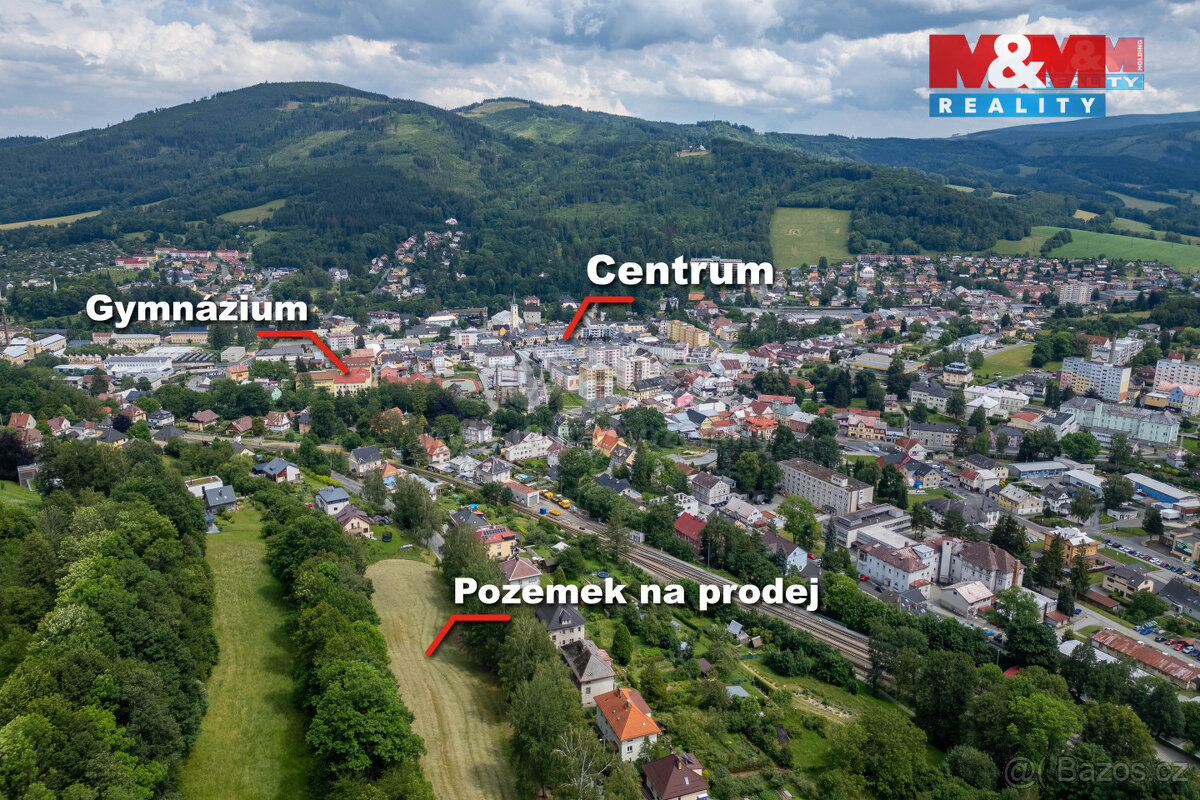 Prodej pozemku k bydlení, 1247 m2, Jeseník, ul. Thámova - 6