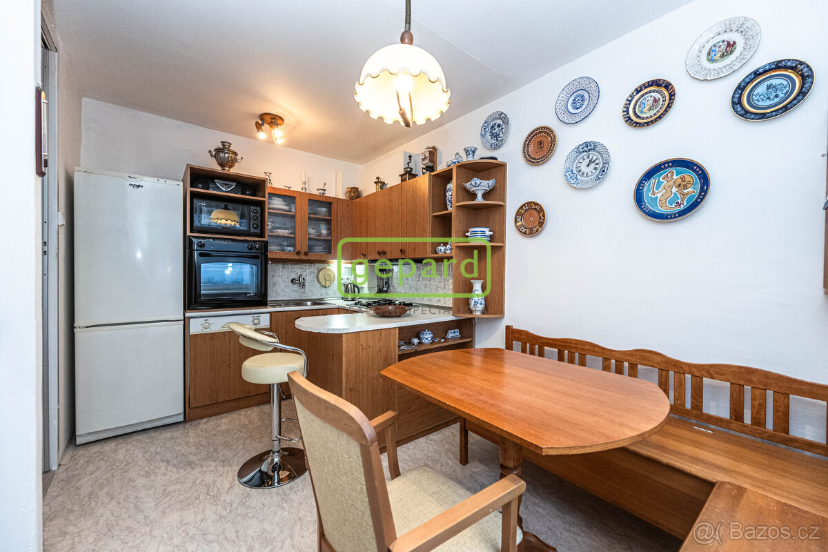 Pronájem zařízeného bytu 3+1 s lodžiíí u Ďáblického háje, Pr - 6