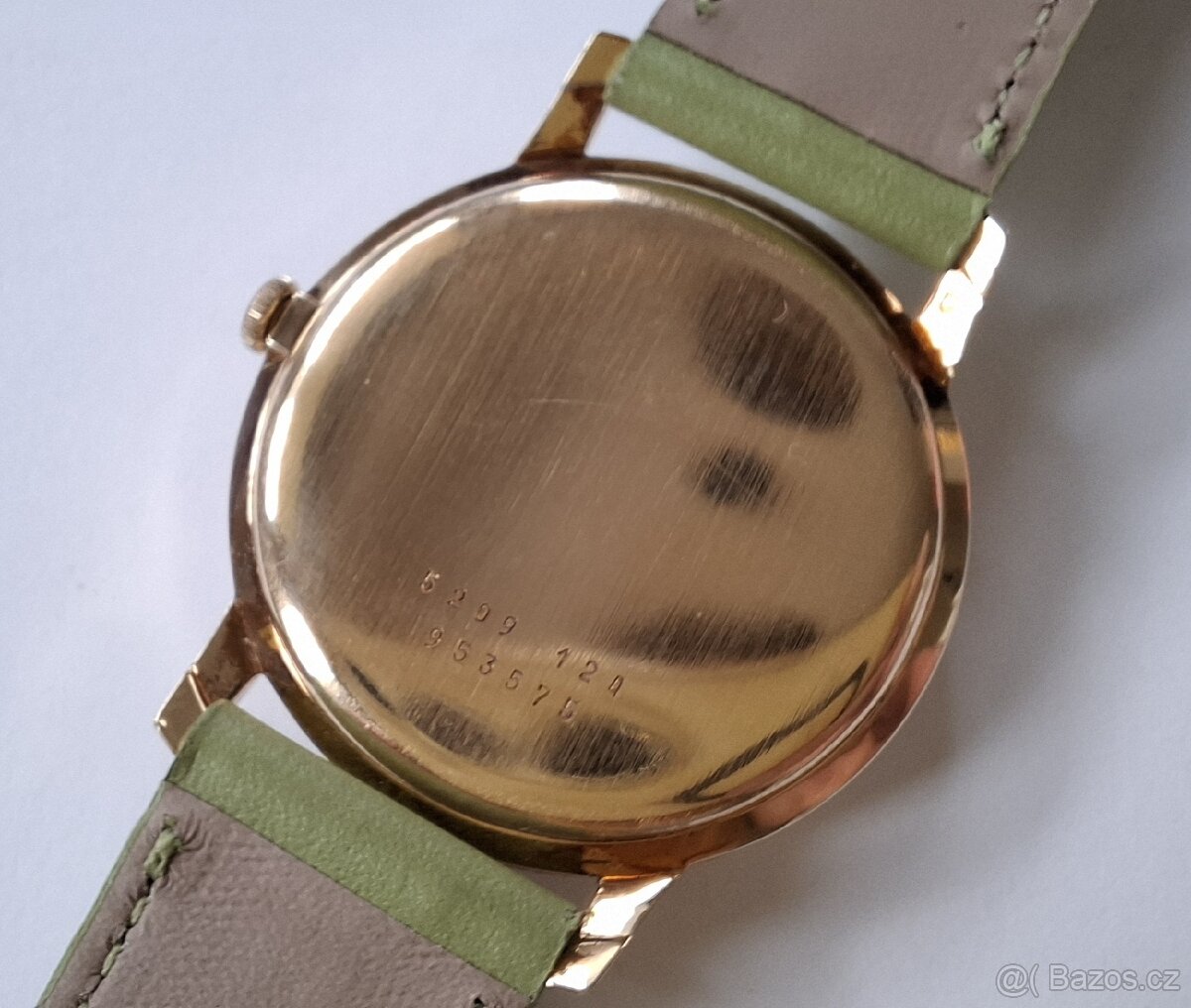 Pánské zlaté náramkové hodinky Certina 14K - 6