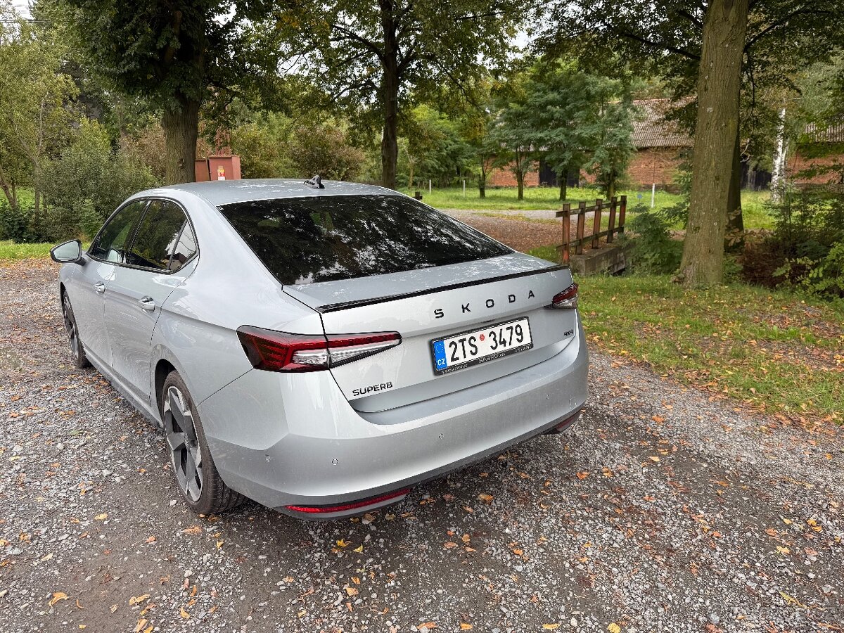 Škoda Superb 4 Sportline 2.0TSI 195kW 4x4 7/2025 440km - 6
