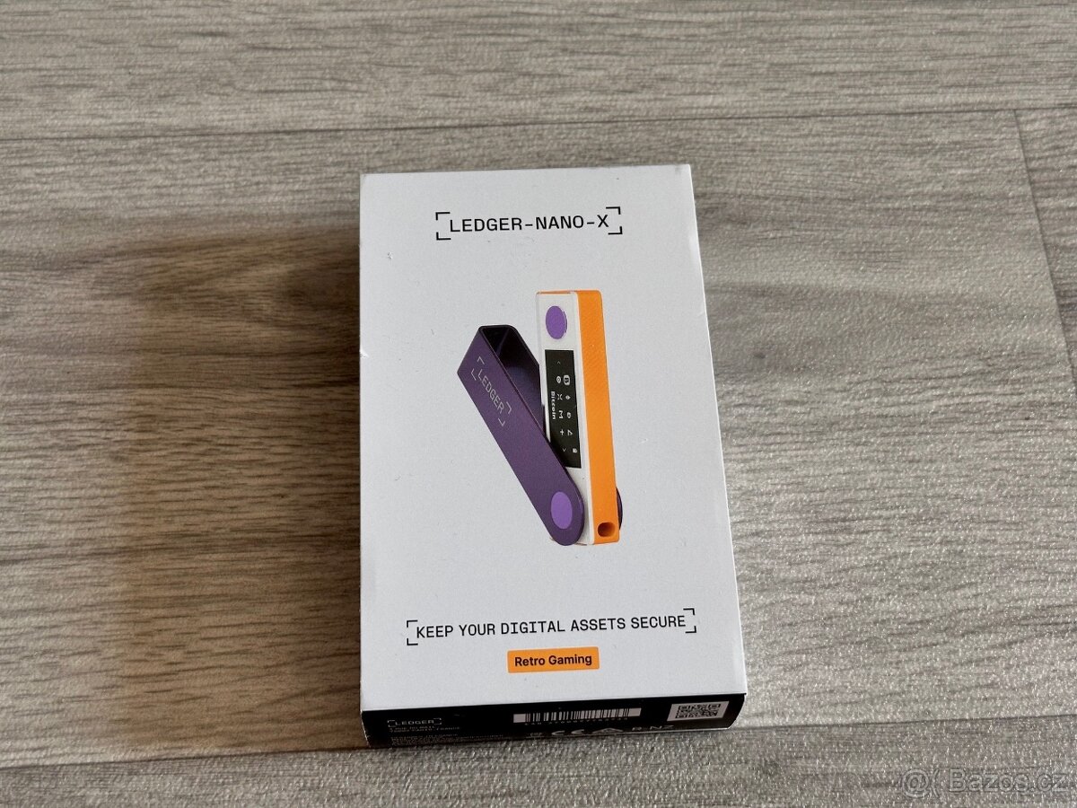 Ledger Nano X peněženka Cold crypto Hardware wallet retro - 6