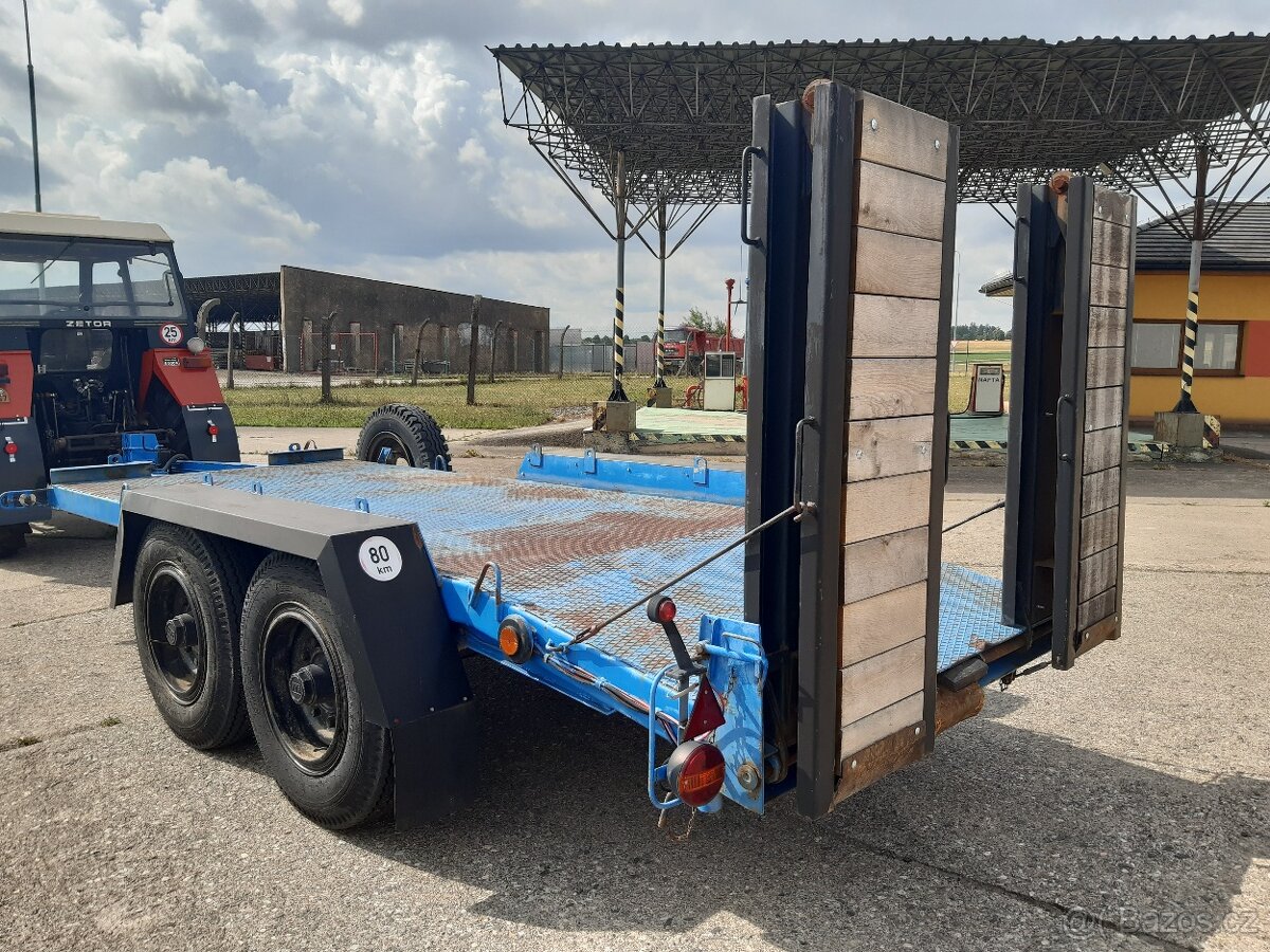 Podvalník ZDT na přepravu stavebních strojů - 6