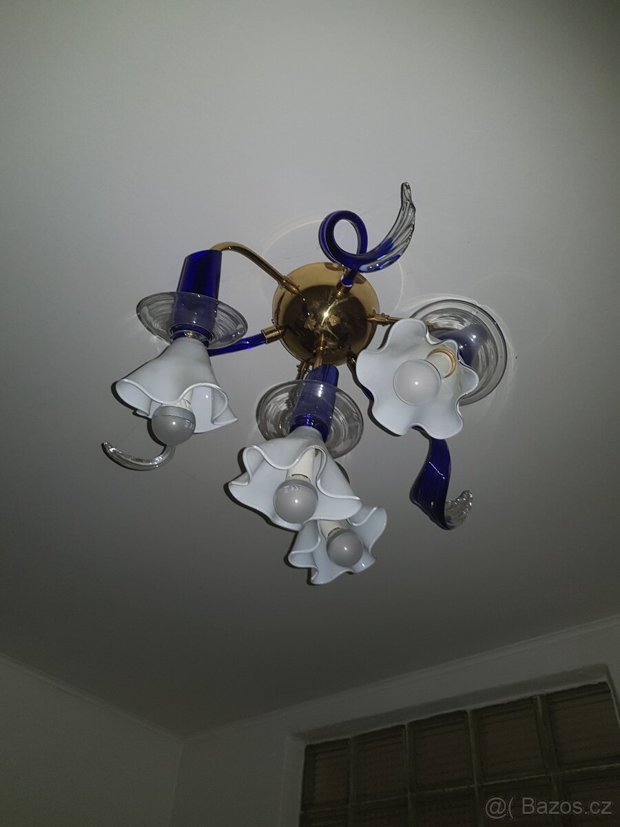 Lustr foukané sklo - 6