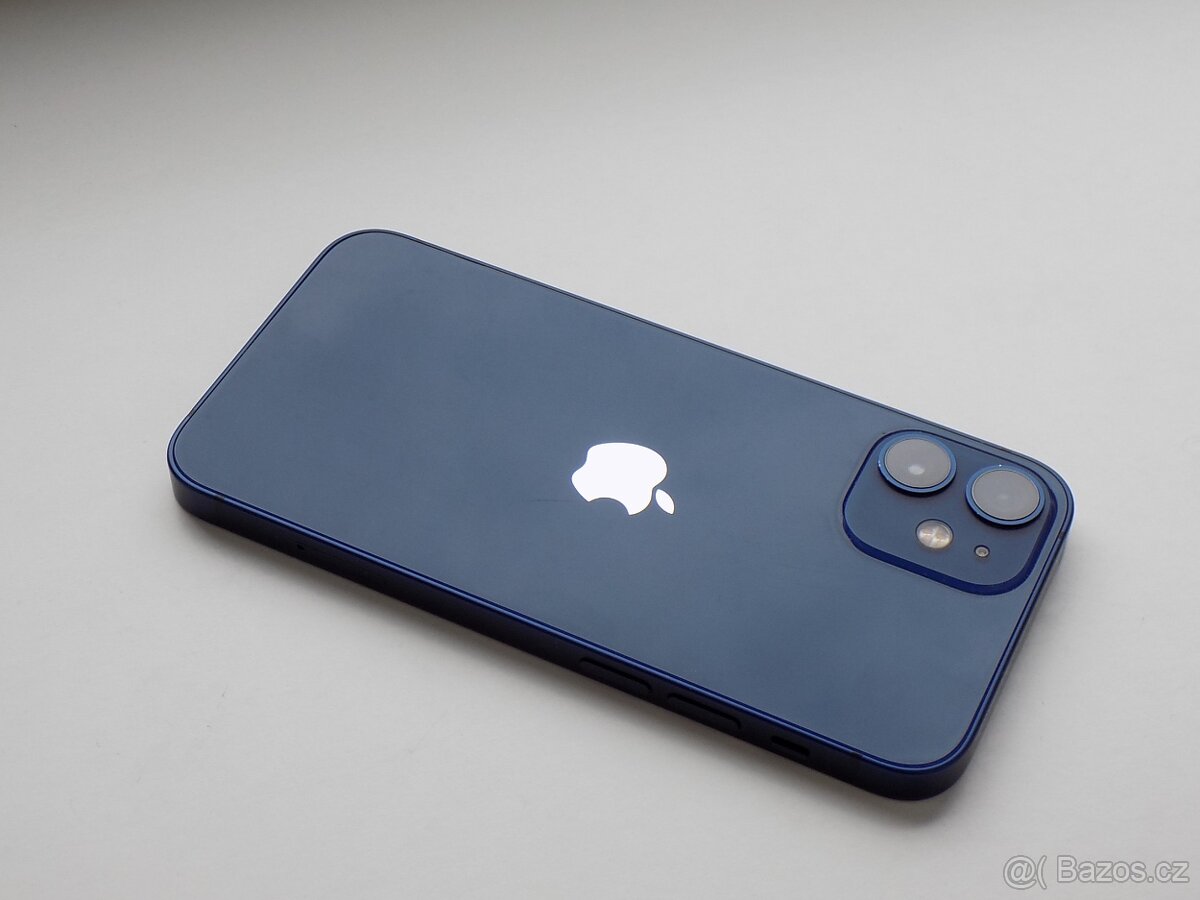 APPLE iPhone 12 mini 64GB Modrý - TOP STAV - 6