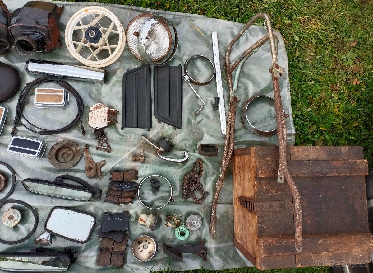 ND na motocykl jawa čz kývačku panelku fichtl aj. mota - 6