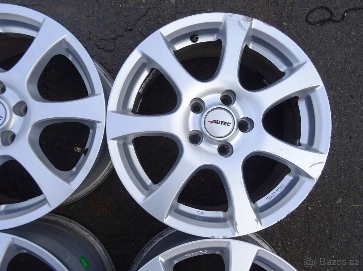 Alu disky Autec na Ford, 16", 5x108, ET 45, šířka 7J - 6
