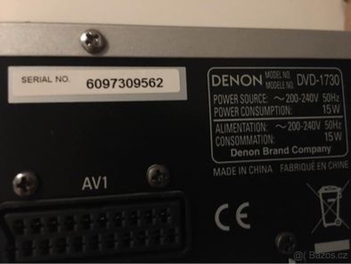 DENON DVD 1730 - 6