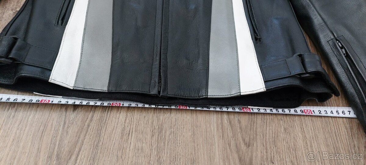 Kožená bunda na motorku Spark - 6