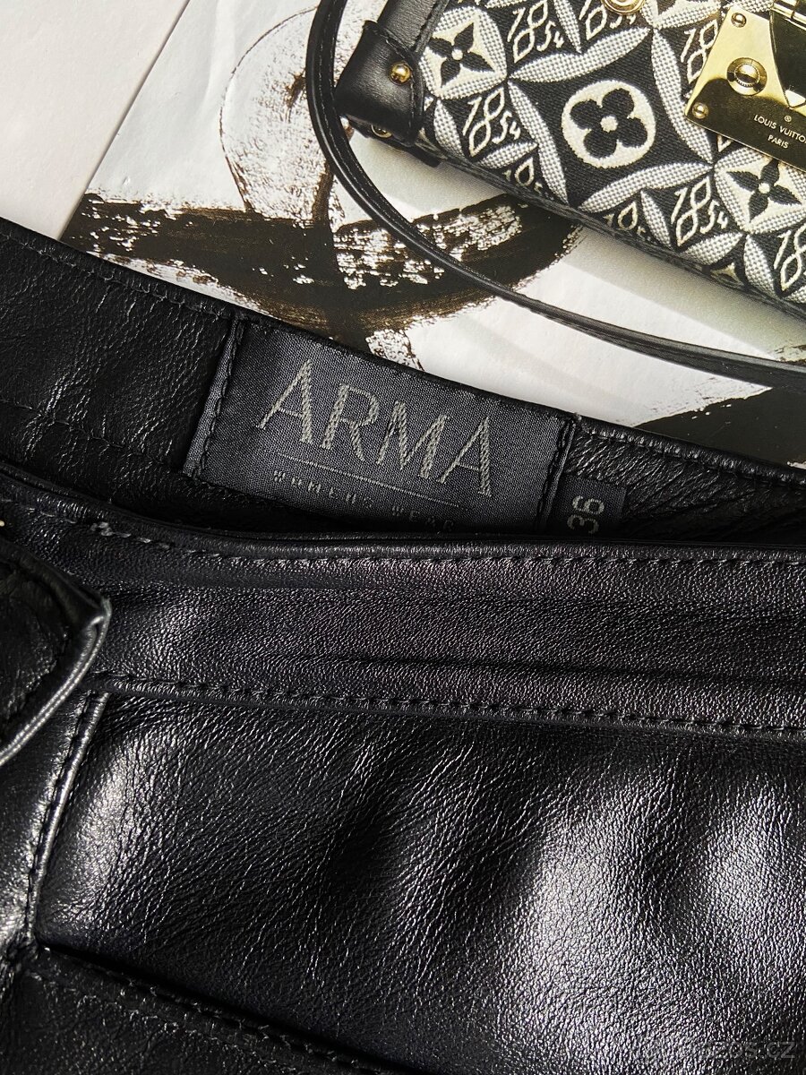 Kalhoty z jehněčí kůže Arma M/ S - 6