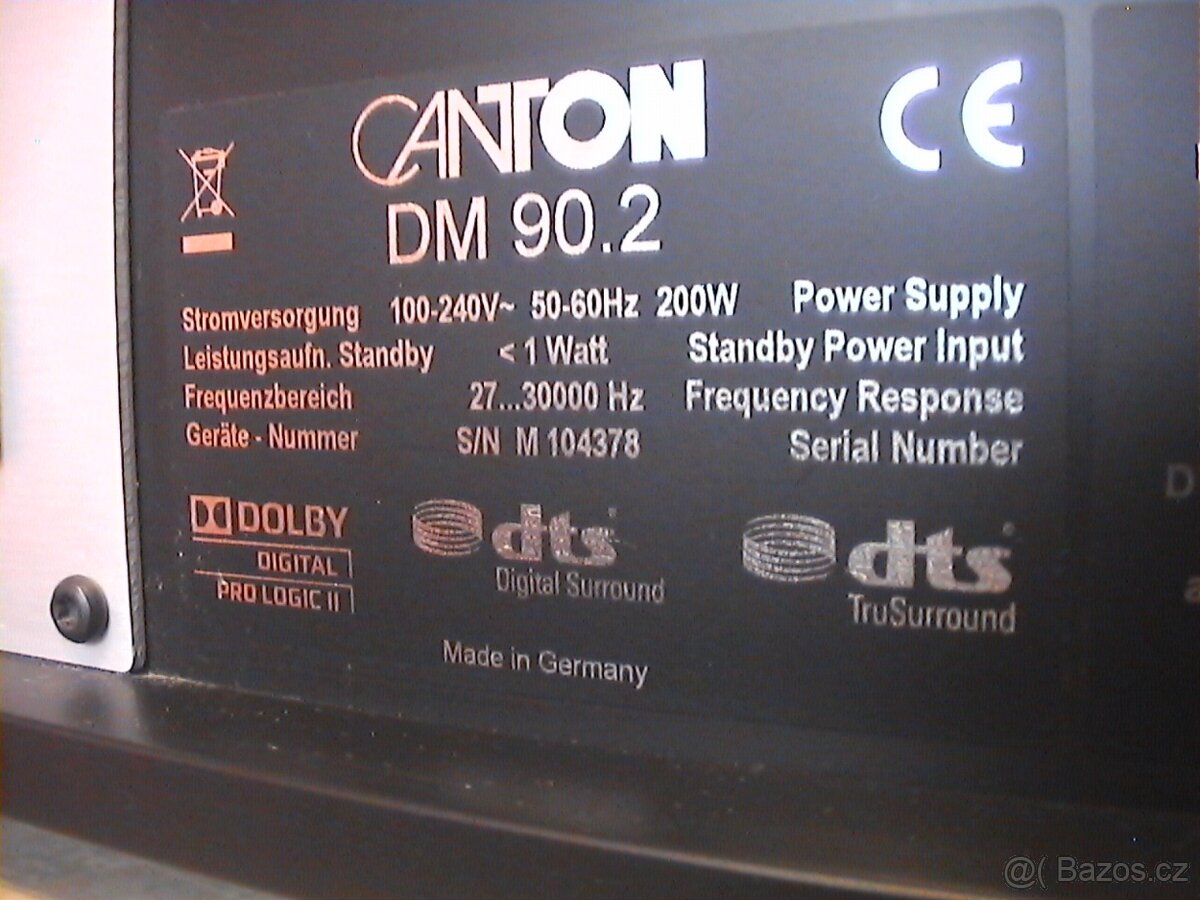 HIGH END SOUNDBAR CANTON DM 90.2 - 6