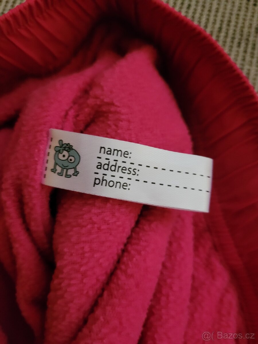 Nové dívčí zateplené kalhoty zn. Lewro, vel. 152-158 - 6