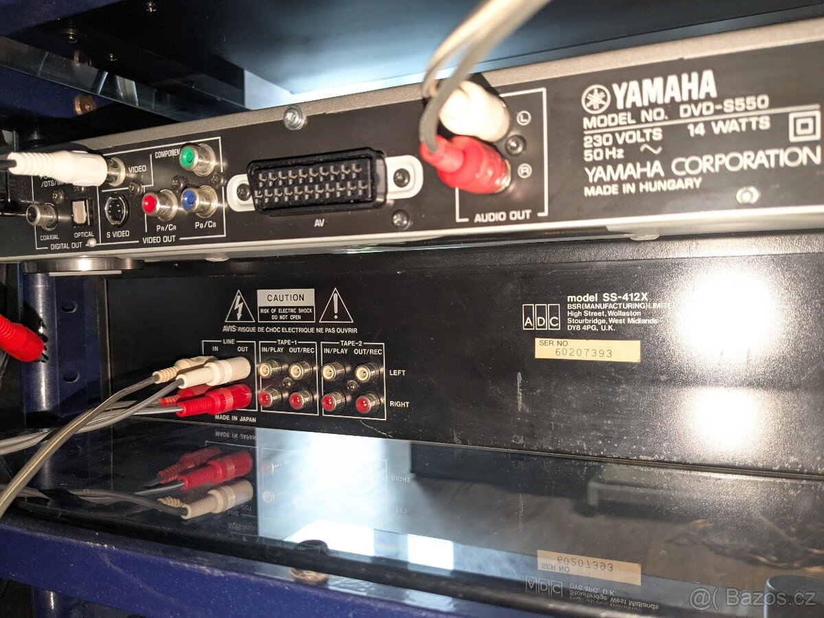 Yamaha CD / DVD + equalizer - 6