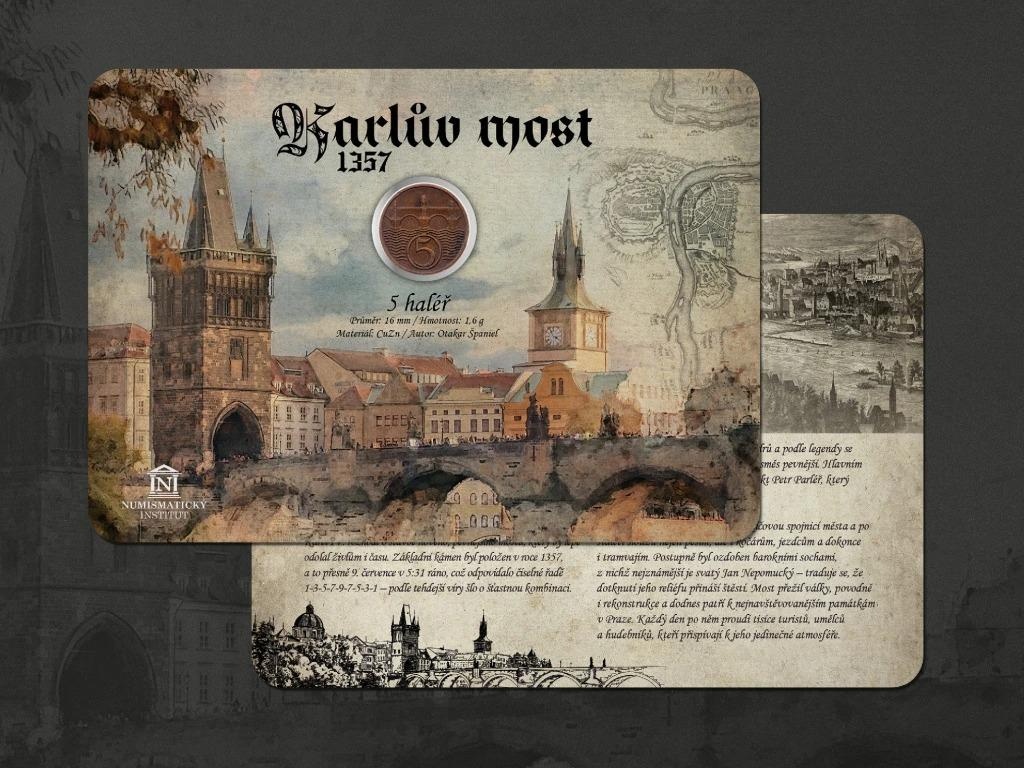 Sběratelská kartička 5 HALÉŘ 1923-1938 - - 6