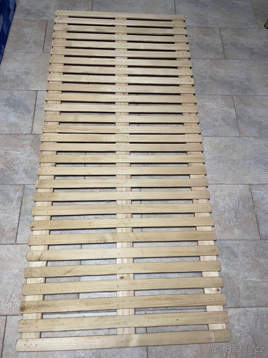 Kovový rám postele včetně roštu - 6