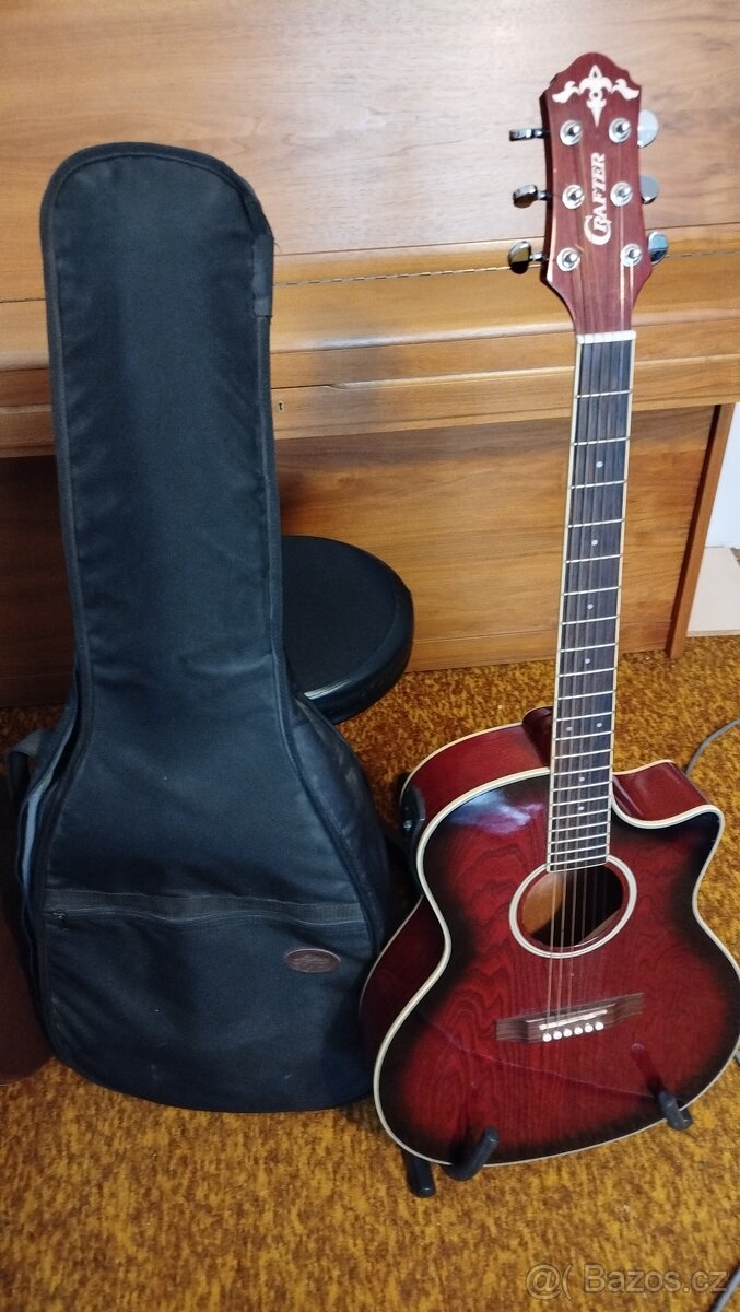 Crafter EG-110CEQ/RS - elektroakustická kytara - 6