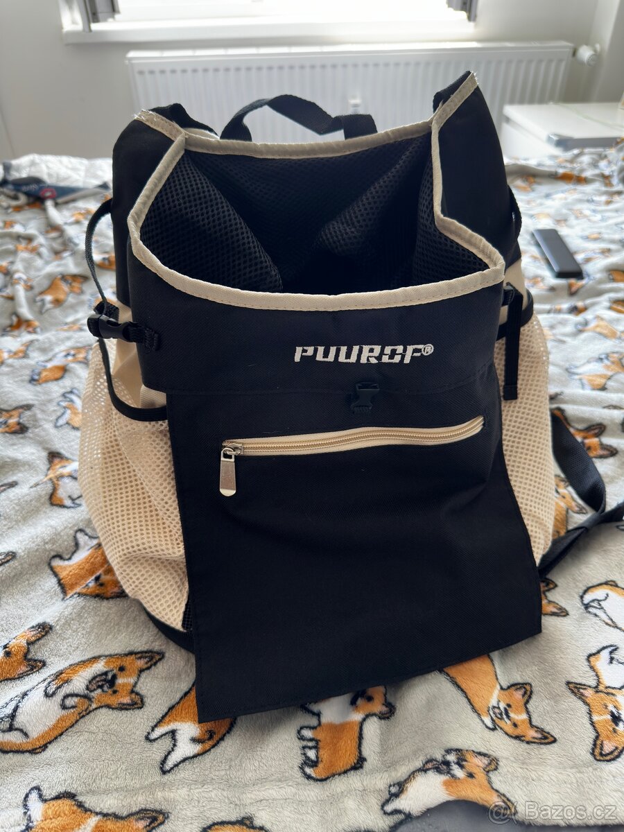 Prodám batoh pro psy/kočky značky PUURGP - 6