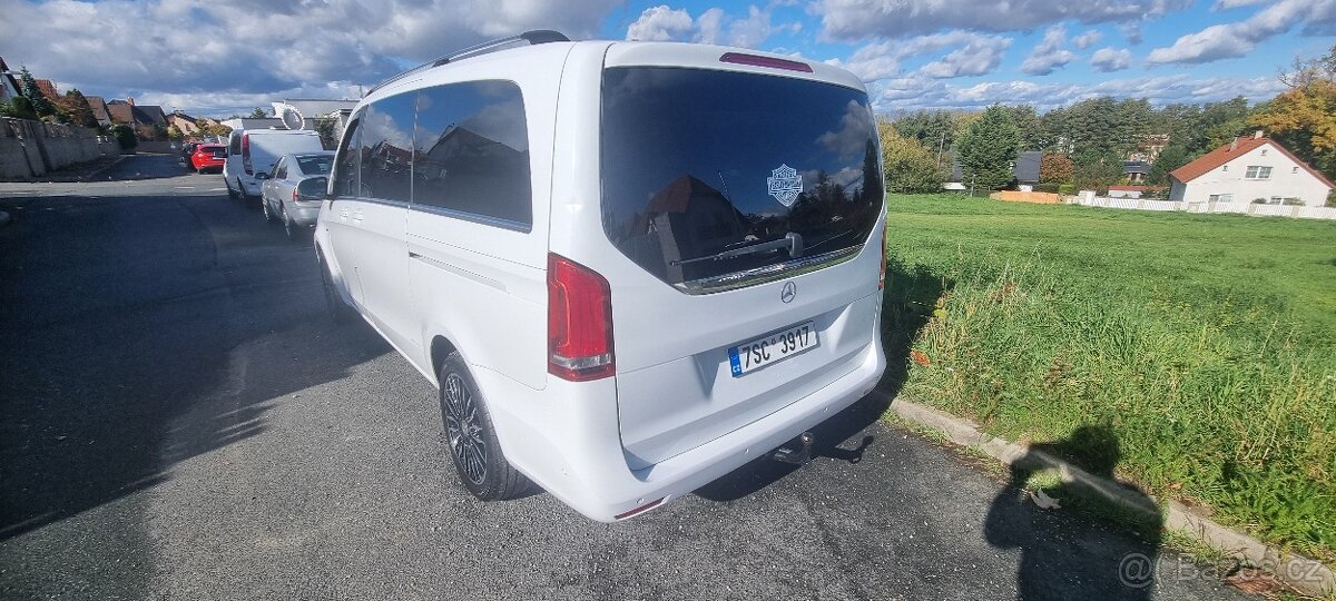 Mercedes V 250d, 14OKw Long, Avantgarde, cz, po prvním majte - 6