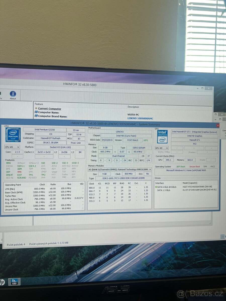 Stolní počítač Lenovo ThinkCentre E73 - 6