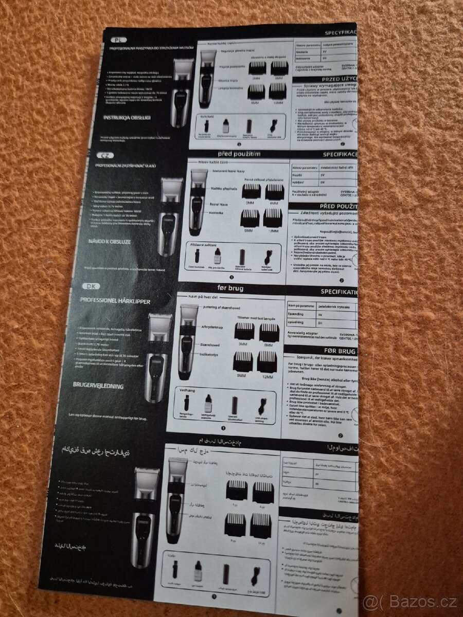 Strojek na stříhání pejsků. - 6