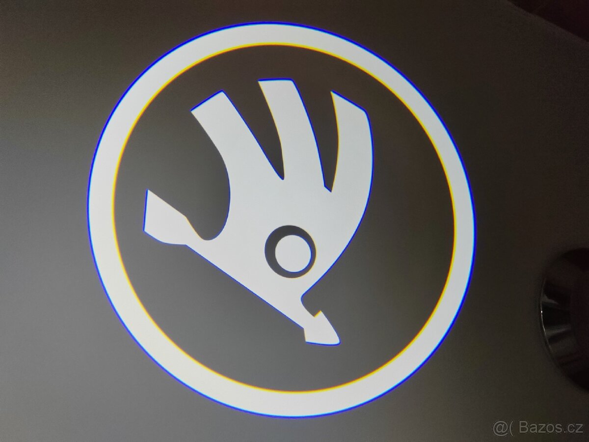 Logo projektory Škoda Fabia YETI Kodiaq octavia - 6