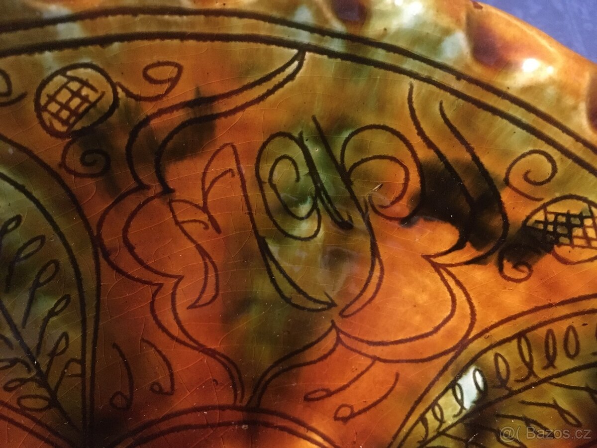 Keramická mísa z roku 1977 z Uzbekistánu - 6