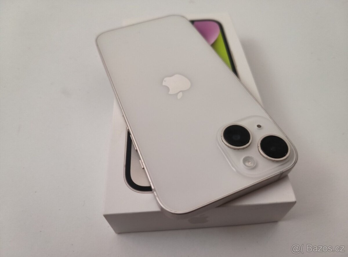 apple iphone 14 128gb Starlight / Batéria 100% - 6