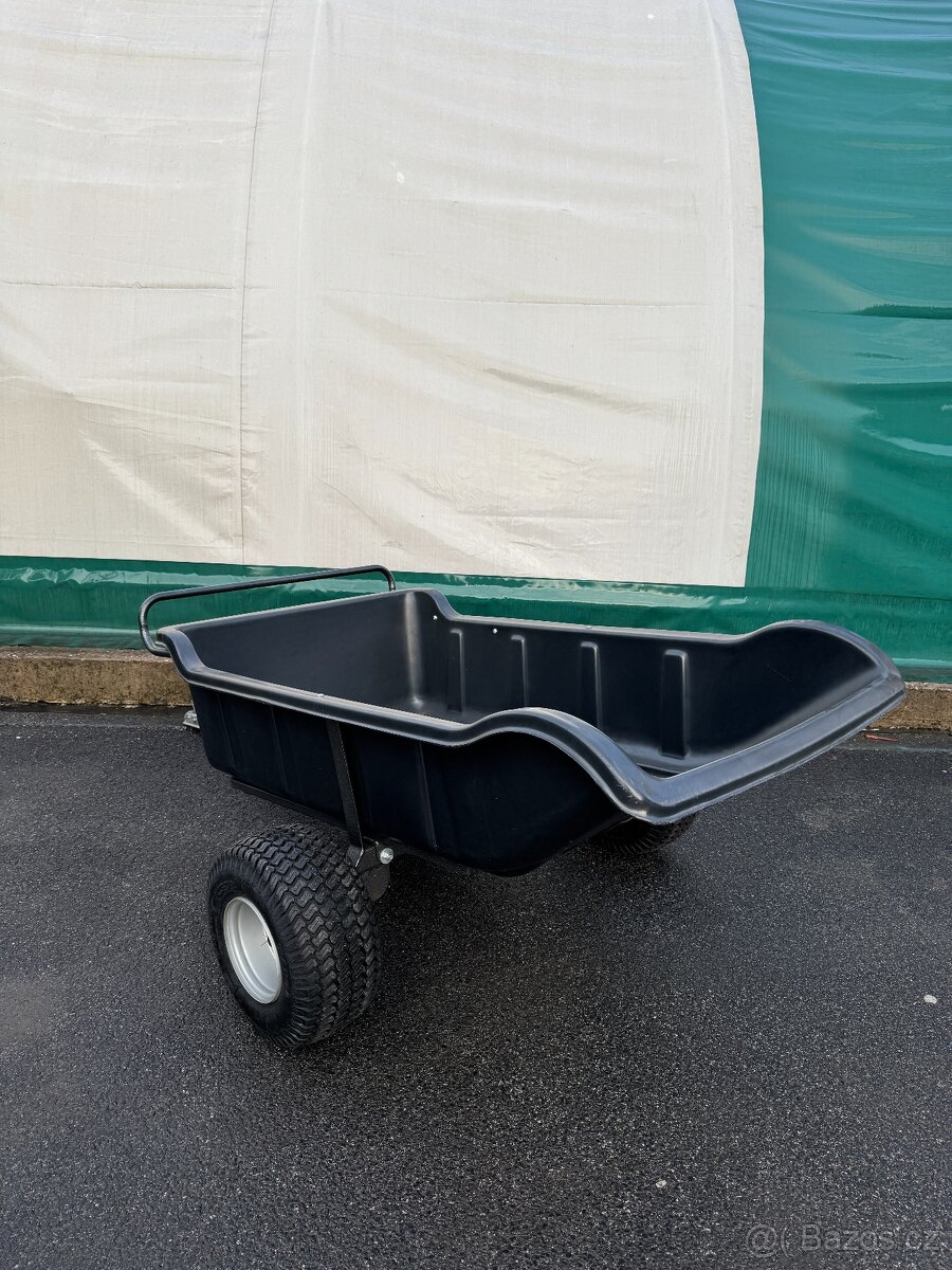 Sklopný vozík za čtyřkolku, traktůrek ATV TRAILER GARDEN 680 - 6