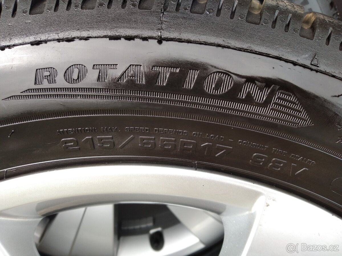 Originál alu sada Škoda Superb III 17" 5x112 - 6