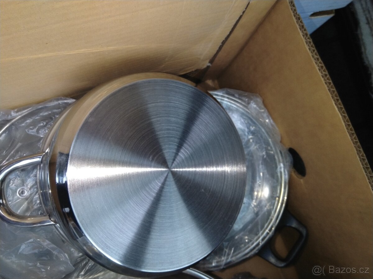 Sada hrnců 6ks s pokličkami - 6