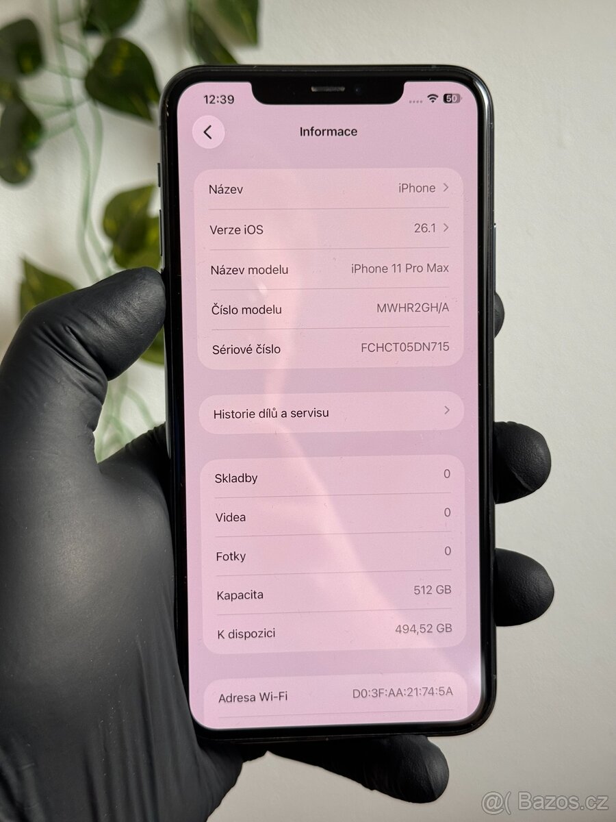 iPhone 11 Pro Max 512GB - 100% baterie - 6
