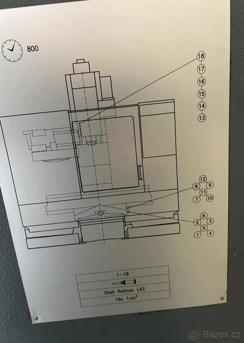 Obráběcí centrum (vertikální) MAS VMC 750 (7531) - 6