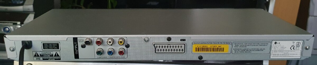 DVD/VDC/CD/MP3 PLAYER/PŘEHRÁVAČ LG-DVX276. |Brno - 6