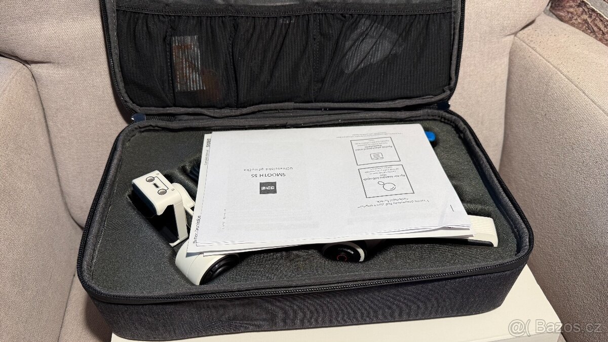 gimbal Zhiyun Smooth 5S Combo White, stativ - 6