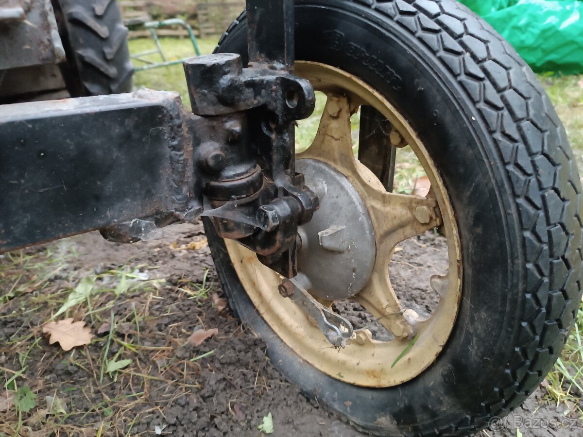 Domácí malotraktor s vlekem - 6