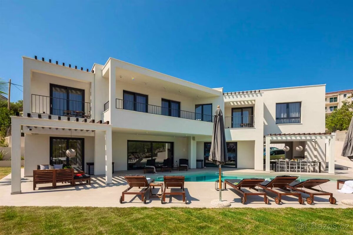 ☀Ciovo/Trogir(HR) - luxusná vila, s vyhrievaným bazénom - 6