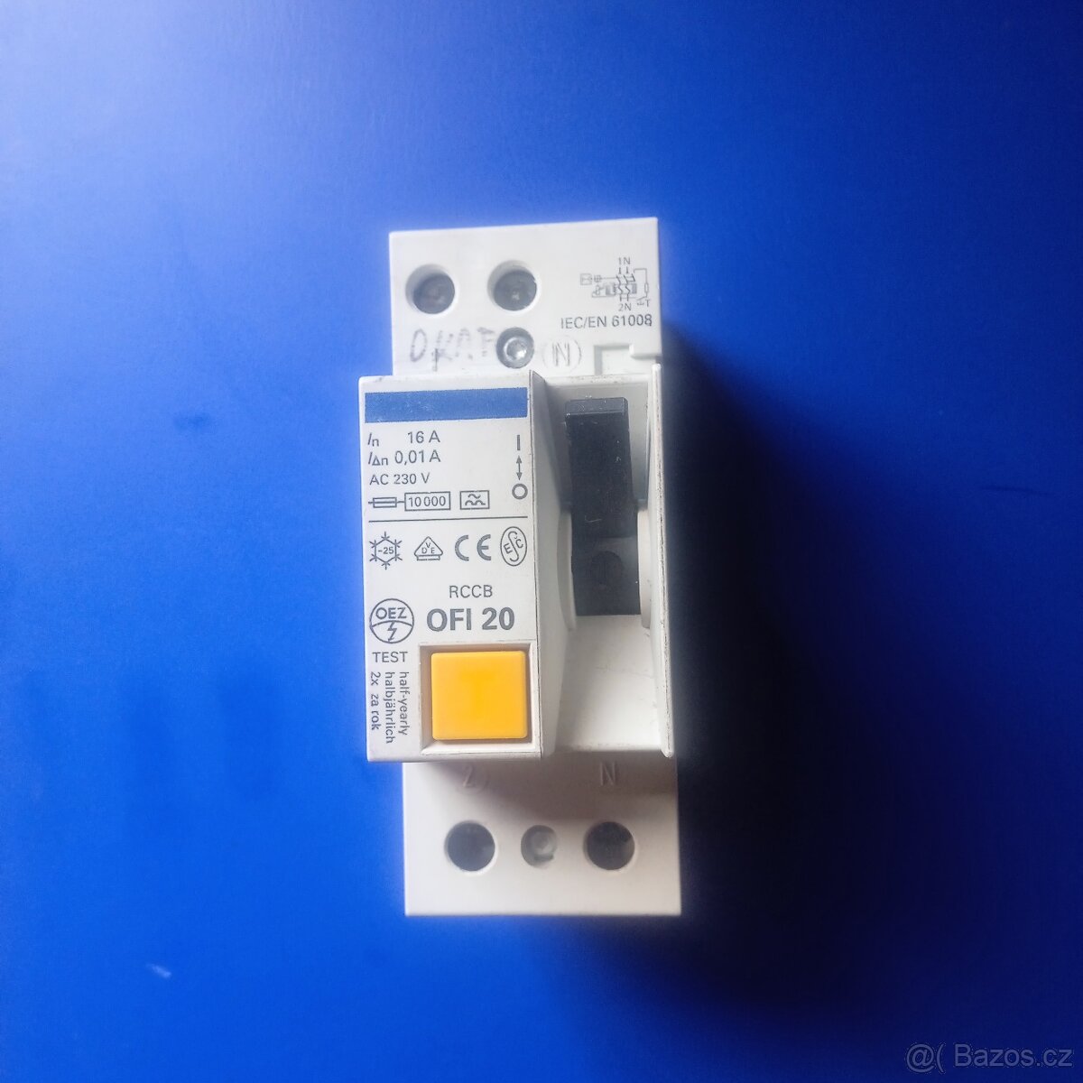 Prodám 3-fázový proudový chránič - 6