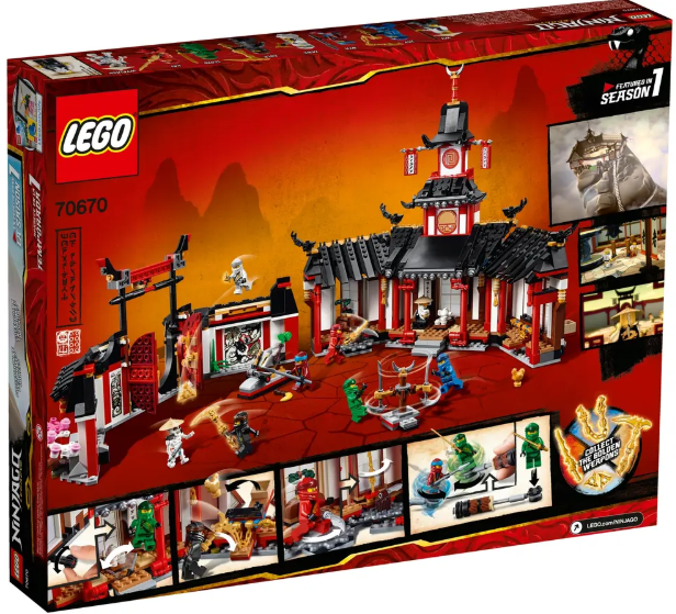 Nové LEGO 70670 Chrám Spinjitzu - 6
