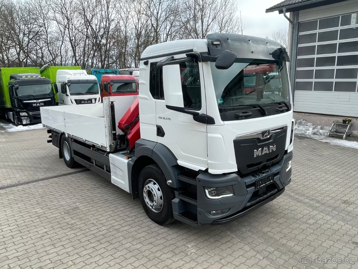 Man TGS 18.470 4x2 valník + hydraulická.ruka - 6