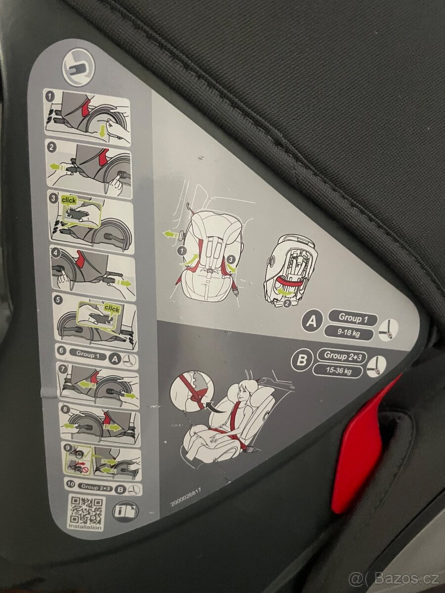 Dětská autosedačka Britax Römer Evolva 1-2-3 (ECE R44/04, r. - 6